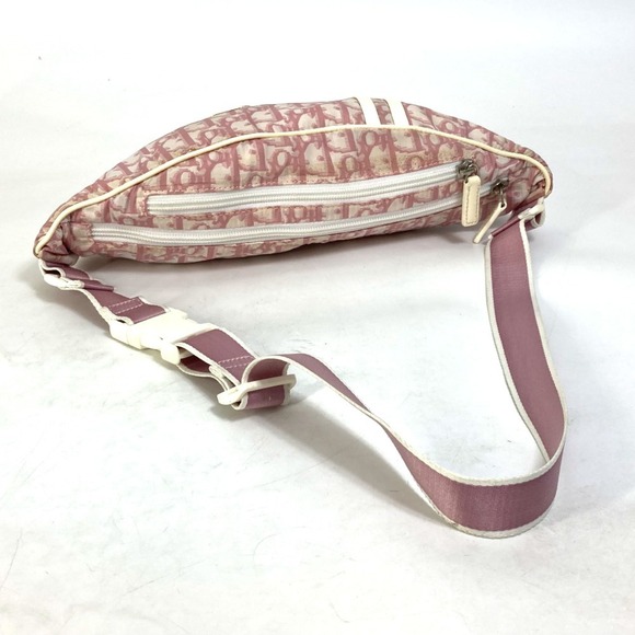 CHRISTIAN DIOR Pink Trotter Shoulder Bag